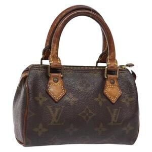 LOUIS VUITTON Monogram Mini Speedy Hand Bag Vintage M41534